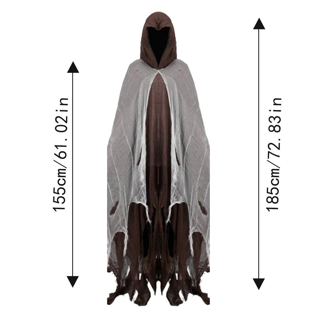 Polyester Halloween Ghost Cloaks Photo Pros Wizard Dementors Cosplay Costume Clothing Props Costumes Outfit