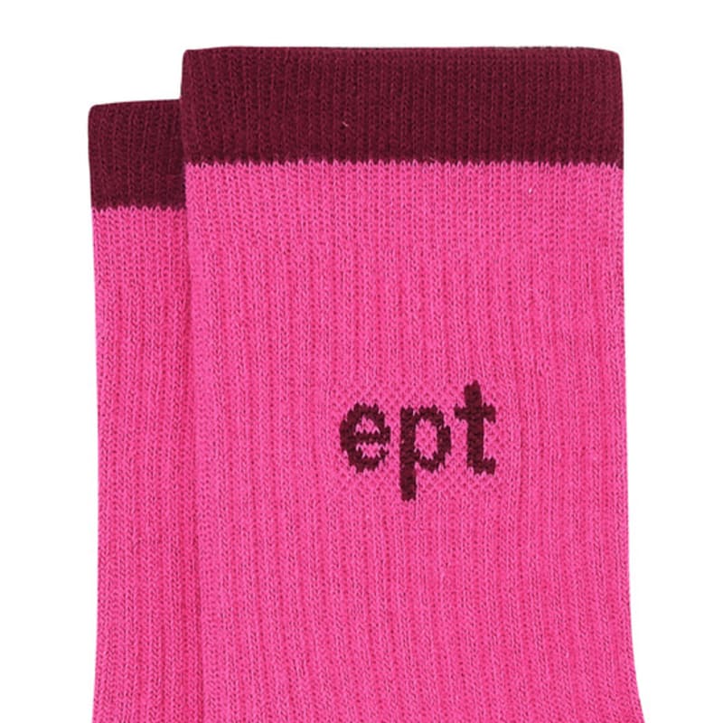 EPT LINE LOGO SOCKS (PINK_VIOLET)