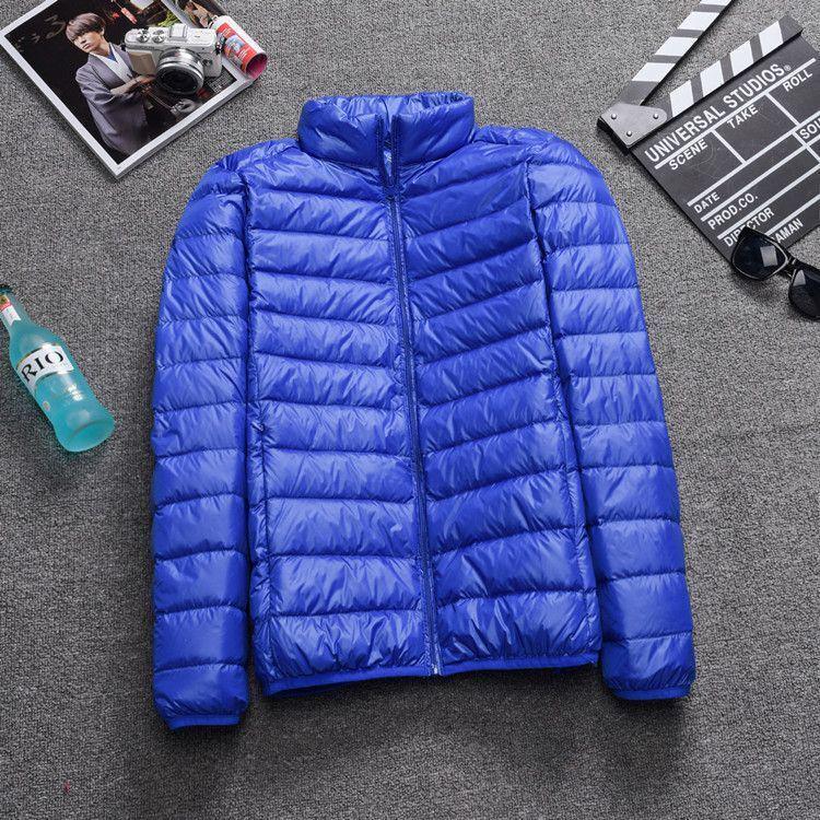 2023 Winter Men's Large Size Lightweight Warm Cotton Jacket for Work