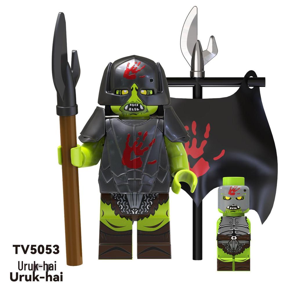 Lord of the Rings Orc Legion Building Blocks Figure Toy - TV6407