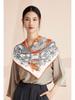 Women's 100% Mulberry Silk Scarf, 90cm Square, 14 Momme Shawl - Perfect Gift for Mother, Girlfriend, Birthday or Festival