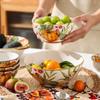 High Value Nordic Pumpkin Bowl Plate Combination Household Ceramic Tableware High Light Luxury Pastoral