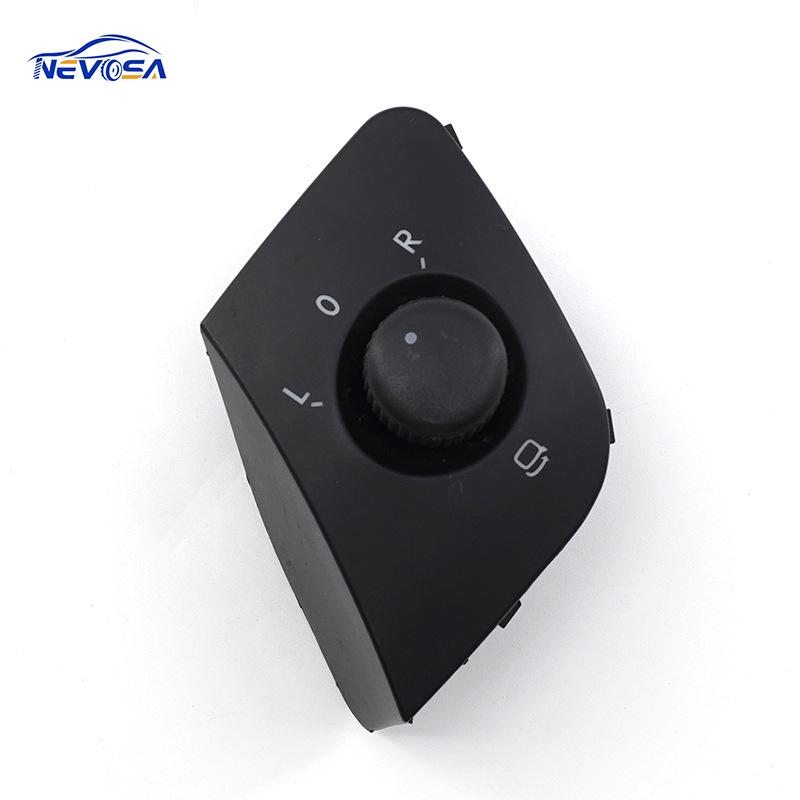 6J1959565/6J1959565A Electric Rearview Mirror Switch for 2008-2015 Volkswagen Seat