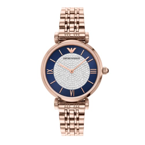 Emporio Armani Women's Watch AR11423 Pink Gold