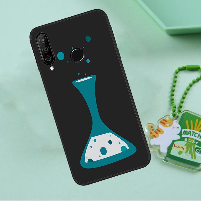 Biology and Chemistry For Huawei Nova Y90 Y70 Y60 Y61 Y91 Y72 9 10 SE 12i 12s 11i 5T P60 Pro P20 P30 P40 Lite Case