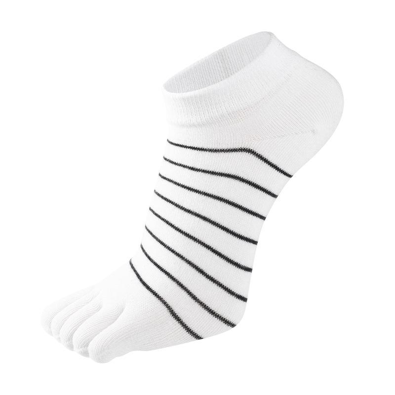 Women's Cotton Five-Toe Socks - Anti-Slip, Short Tube, Low Waist, Separate Toe Design