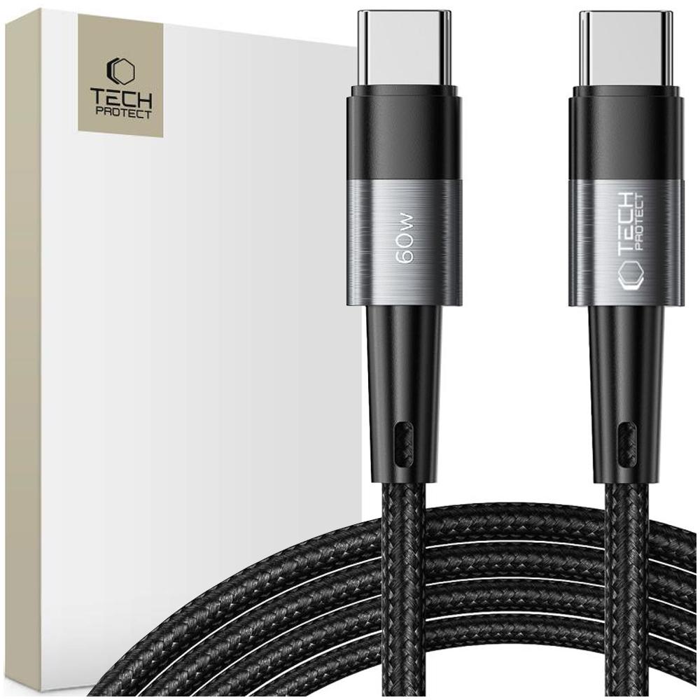 Tech-Protect Ultraboost Type-C Cable Pd60W/3A 200Cm Grey