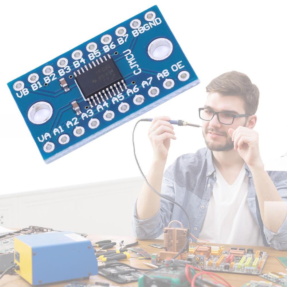 TXS0108E TTL Bidirektionaler Gegenseitiger Konverter 3,3V 5V 8 Kanal Spannungspegelübersetzungsmodul Hohe Geschwindigkeit für Arduino