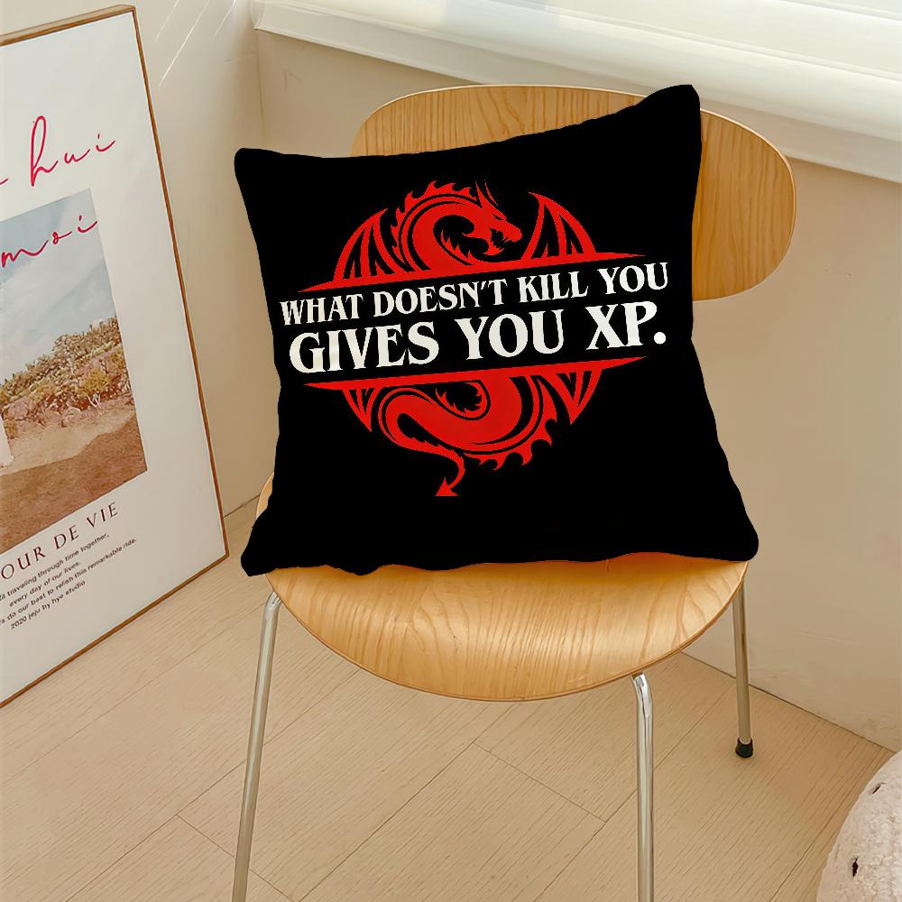 Anything That Doesn't Kill cushion cover Pillow Cover Decoration Room Home Sofa living Office Car Nordic Simplicity