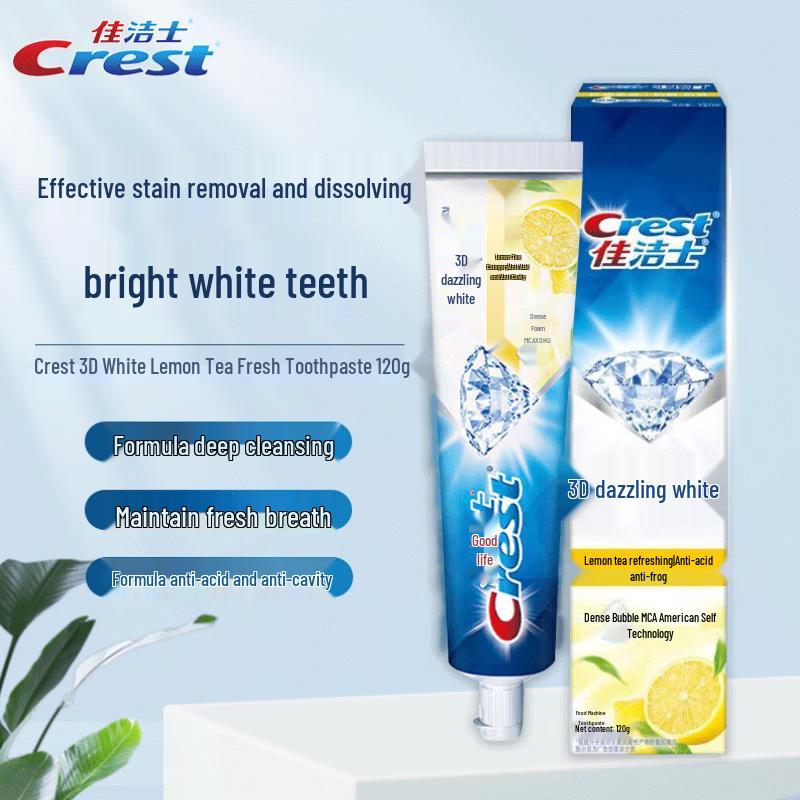 Crest Tea Mint Lemon Toothpaste
