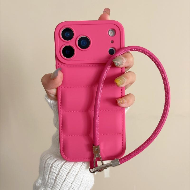 Autumn and winter wave three-dimensional down jacket iPhone11Promax mobile phone case Korean Apple 11P protective case
