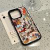 Acrylic Phone Case for iPhone 11 12 13 14 Pro 12 14 16 Pro Max for Samsung A16 A36 A56 S24 FE High-quality Painted Anti-fall Mobile Phone Case