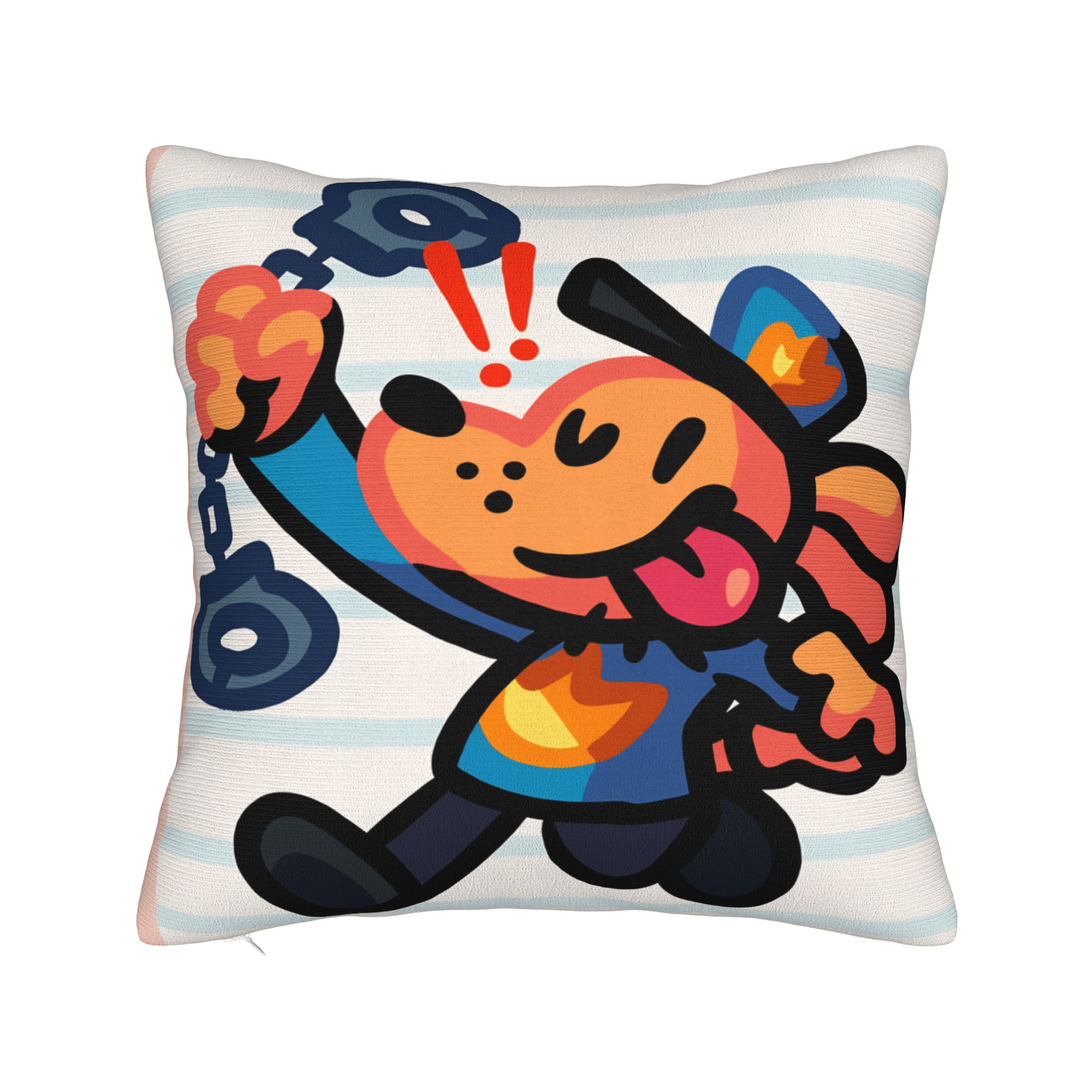 

D-Dog Man DogmanS Movie Comic Pillow Case Funny Pillow Cover Custom Pillowcases For Sofa Home Decor 12x12Inch