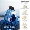 1PC Custom Name Blanket Grizzly Marks Logo Design Flannel blankets Patterns Throw Blanket All-Season Soft Gift for Couch, Bed, Camping, Birthday gifts