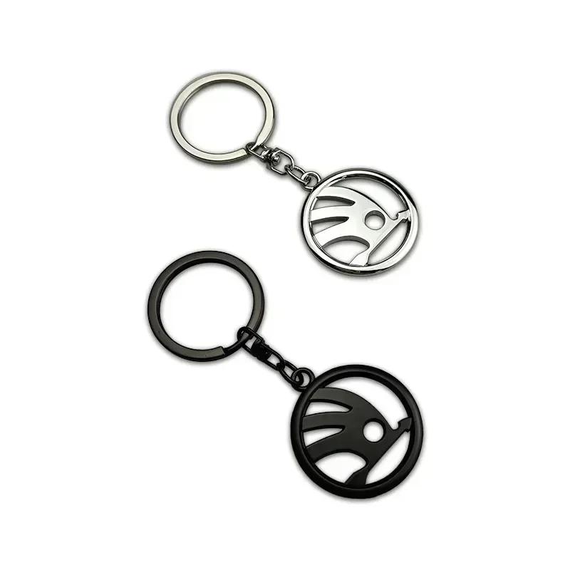 Car Sticker 2026 Hot for Skoda Metal Car Keychain Pendant Key Rings Holder Octavia Kodiaq Superb Yeti A7 Roomster VRS Rapid Kodi