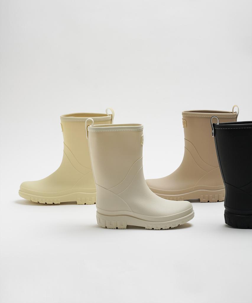 Chaakan Rosalyn Waterproof Rain Boots (2 Types) (Mid, Long) (Type B)