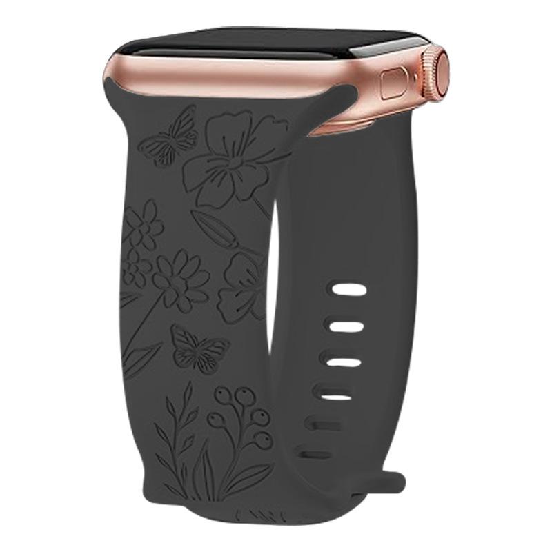 

Силіконовий спортивний ремінець Apple Watch 9-го покоління Ultra з гравіюванням 42/44/45/49mm