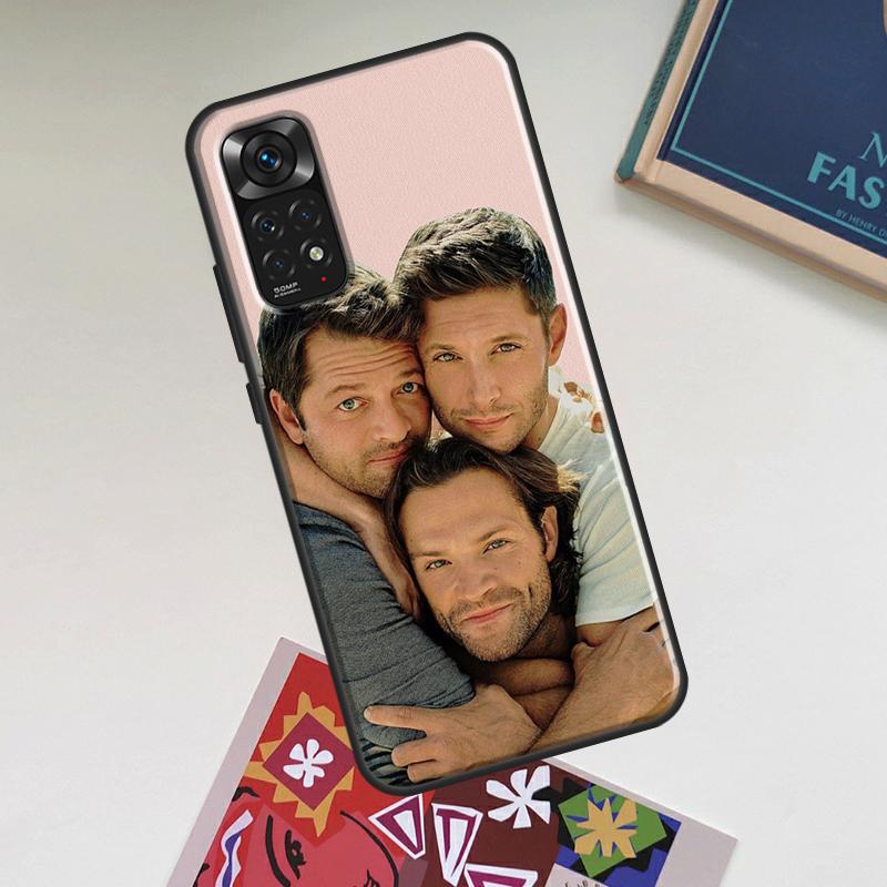 Supernatural Jensen Ackles Case For Xiaomi Redmi Note 13 14 Pro 12 11 10 15 Pro Plus Redmi 15C 14C 13C 10C 12C 15 Cover