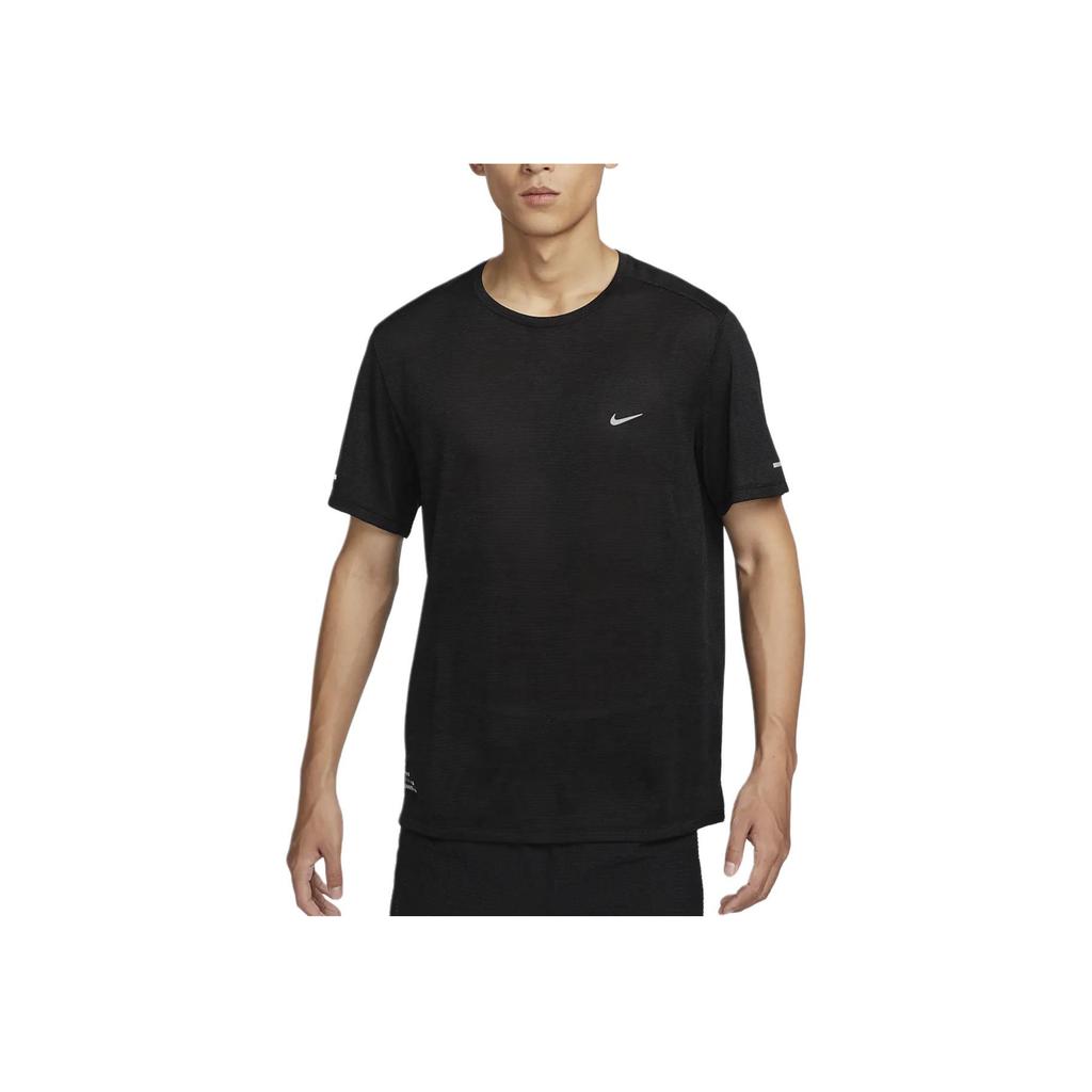 Nike Dri-Fit Running Division Short Sleeve T-Shirt Men Tops Black FZ0584010