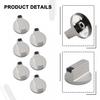 Reliable Performance Rotary Switch Control Knobs for Gas Stove Oven Set of 6