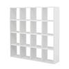 1/12 Mini Dollhouse 16 Grid Shelves Rack Book Toy Display Rack Kids Girl Gifts