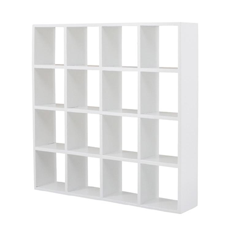 1/12 Mini Dollhouse 16 Grid Shelves Rack Book Toy Display Rack Kids Girl Gifts