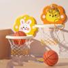 Athletic Animal Basketball Board Hanging Basketball Training Toy Mini Basketball Hoop  Outdoor