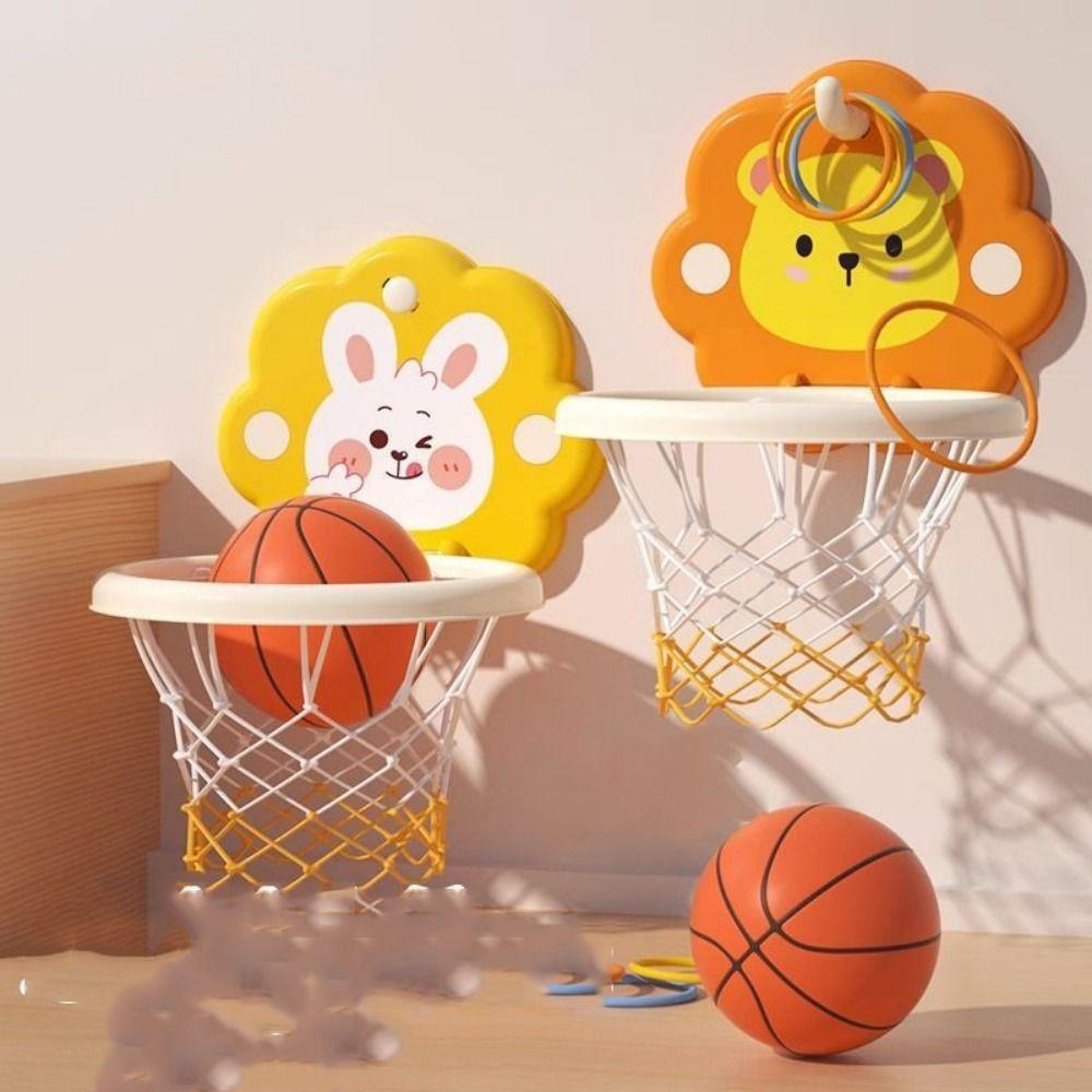 Athletic Animal Basketball Board Hanging Basketball Training Toy Mini Basketball Hoop  Outdoor