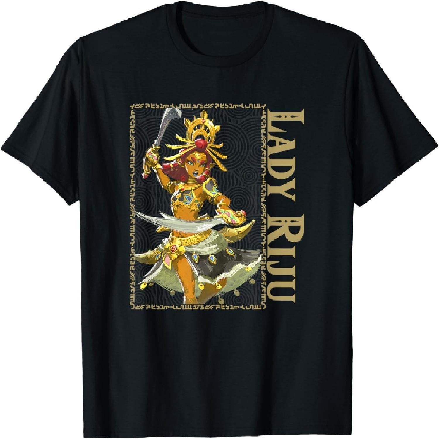 The Legend of Zelda_ Breath of the Wild Lady Riju Pure Hero T-Shirt S