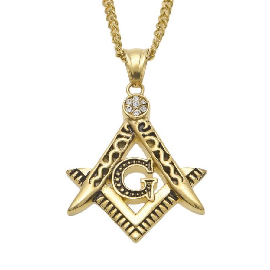 Buy Trendy Stainless Steel Freemason 