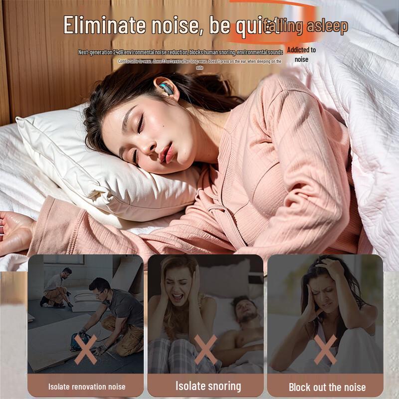 Chuan Gu Ultra-Thin Wireless Sleep Earbuds