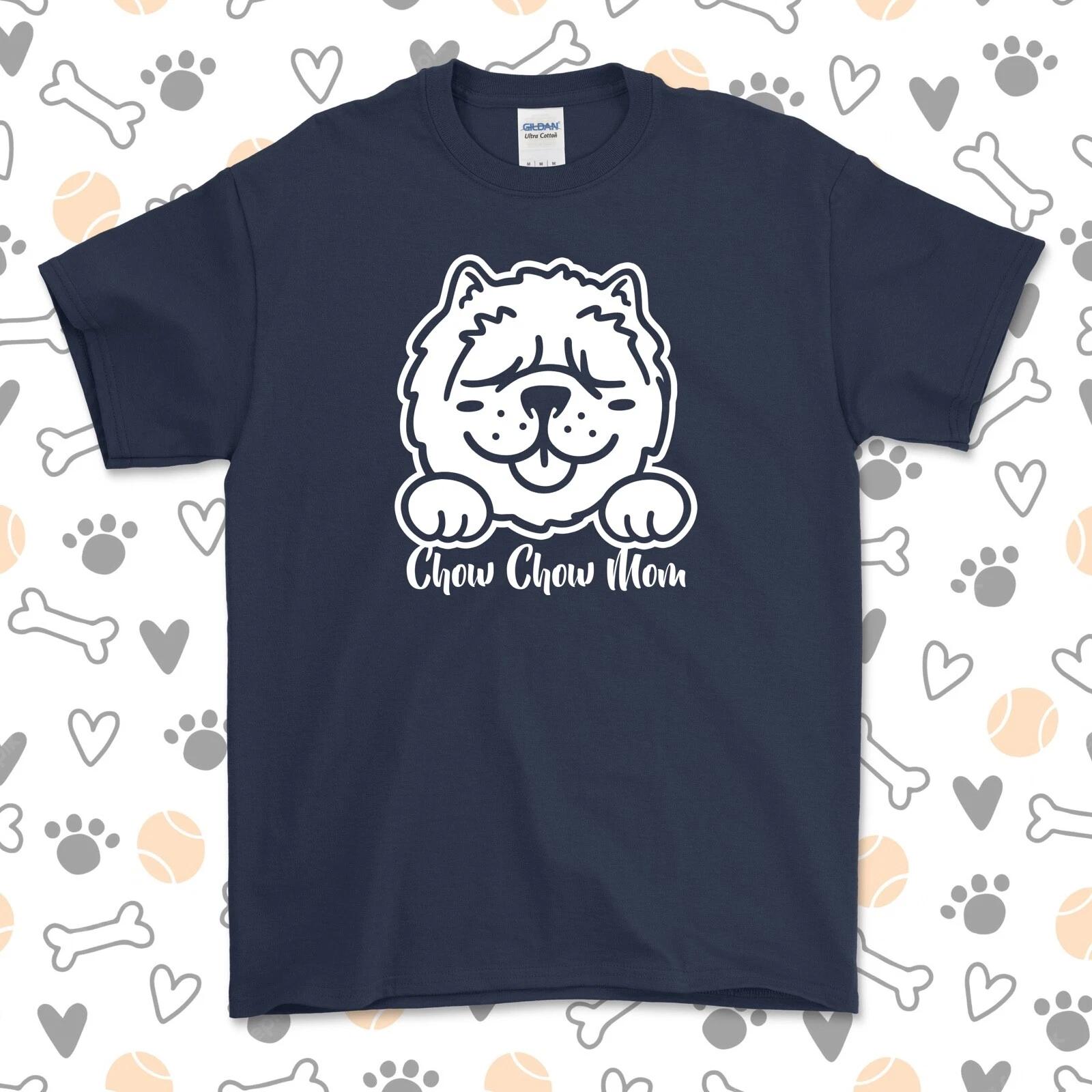 Chow Chow Mom T-Shirt | Dog Breed | Pick Your Color! | Dog Mom | L