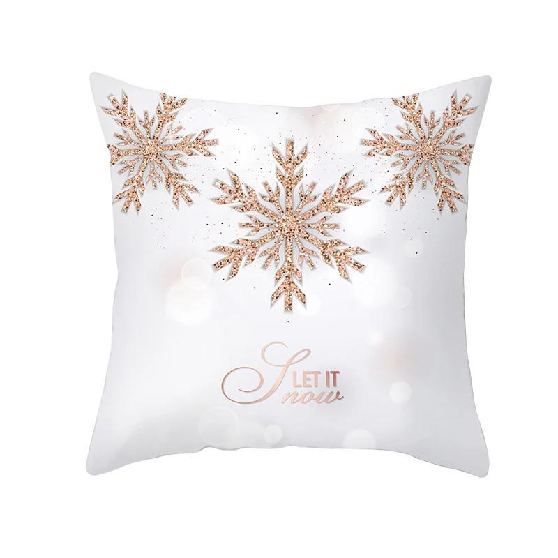 Christmas Themed Pillowcases Car Ornaments Office Santa Claus Living Room Sofa Home Pillowcases
