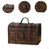 Wooden Jewelry Box Organizer Trinket Storage Treasure Chest Case Holder for Brooch Body Xmas