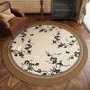 Round Carpet Bedroom Bedside French Medieval Style Cloakroom Dressing Table Chair Floor Mat Home Decoration Living Room Rugs