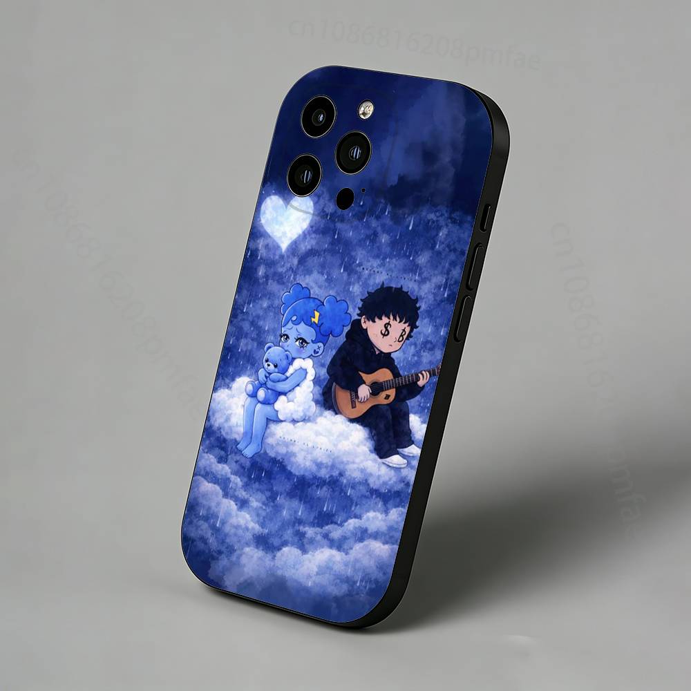 Singer J-Junior H Sad Boyz Slim Back Phone Case for iPhone 17,16,15,14,13,12,11 Pro,Max,Plus,X,XS,XR,SE,Mini Protective Cover