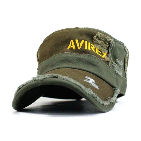 

AVIREX Avirex Cap for Men and AX Distressed Work Popular Trend Day Gift Women, Low-Profile Cap, Outdoor/Walking Cap, Brand,