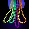 4-32Pcs Fluorescent Neon Necklaces Bracelets Glow Birthday Decoration Kids Gift Wedding Halloween Party Photo Props UV Light