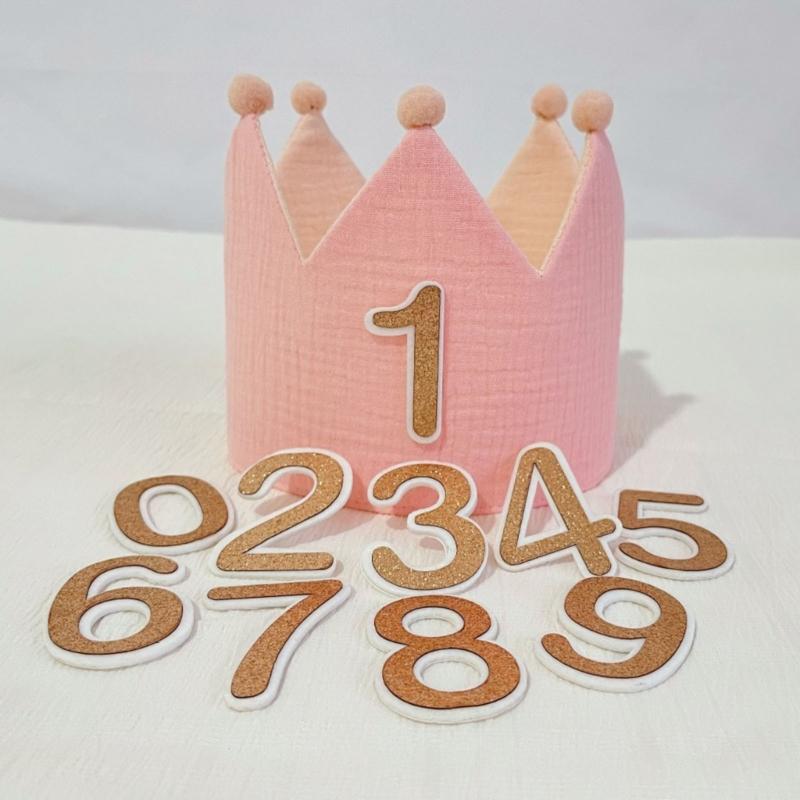Crown Props Hat for Kids Photography Props Headdress Crown Birthday Celebration Party Hat Fotografia Props Headwear