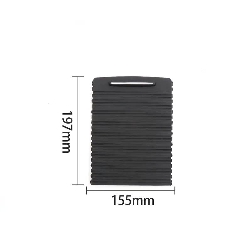 2014-2019 Car Inner Indoor Centre Console Roller Blind Cover Water Cup Holder Storage For Hyundai MISTRA