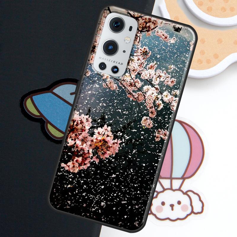Japan Flower Cherry blossoms For Realme GT6 GT7 Pro 14 10 11 12 13 15 Pro Plus C55 C71 C75 C65 C63 C61 C53 C67 C35 Case