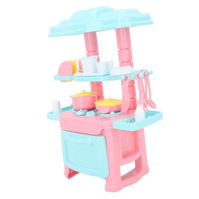 48 Stück Küchenspielzeug-Set Integriert Realistisch Interessant Immersiv Glatte Kanten Interaktives Spielküchen-Set für Rollenspiele