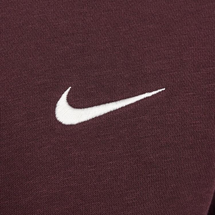 Nike NSW PHNX FLC CROP FZ HDY Jacket Women's Burgundy HV2427-652