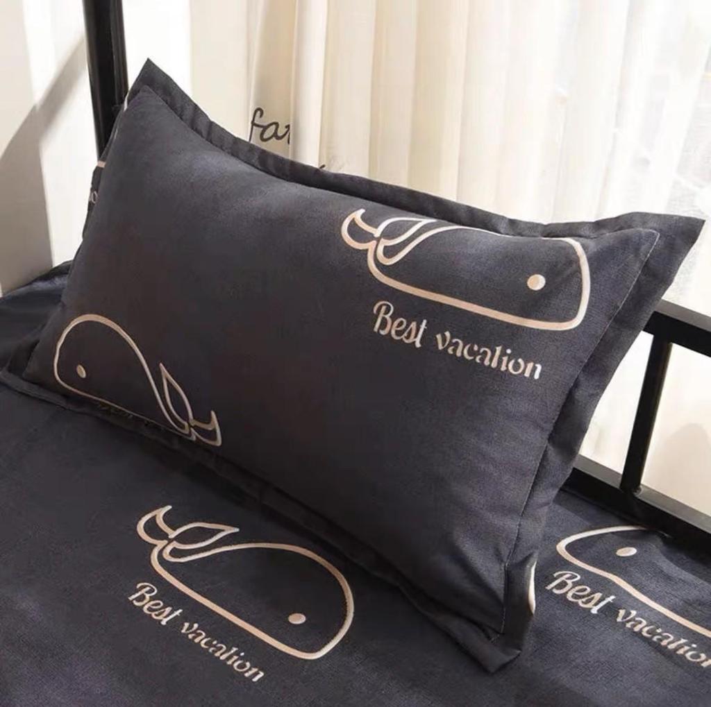 Single Adult Pillow Set with Cases - Perfect for Weddings, Home, Hotel, and Student Use