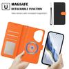 For Honor 400 Pro 5G (Global) Leather Case Detachable Wallet Magnetic Phone Cover with Hand Strap
