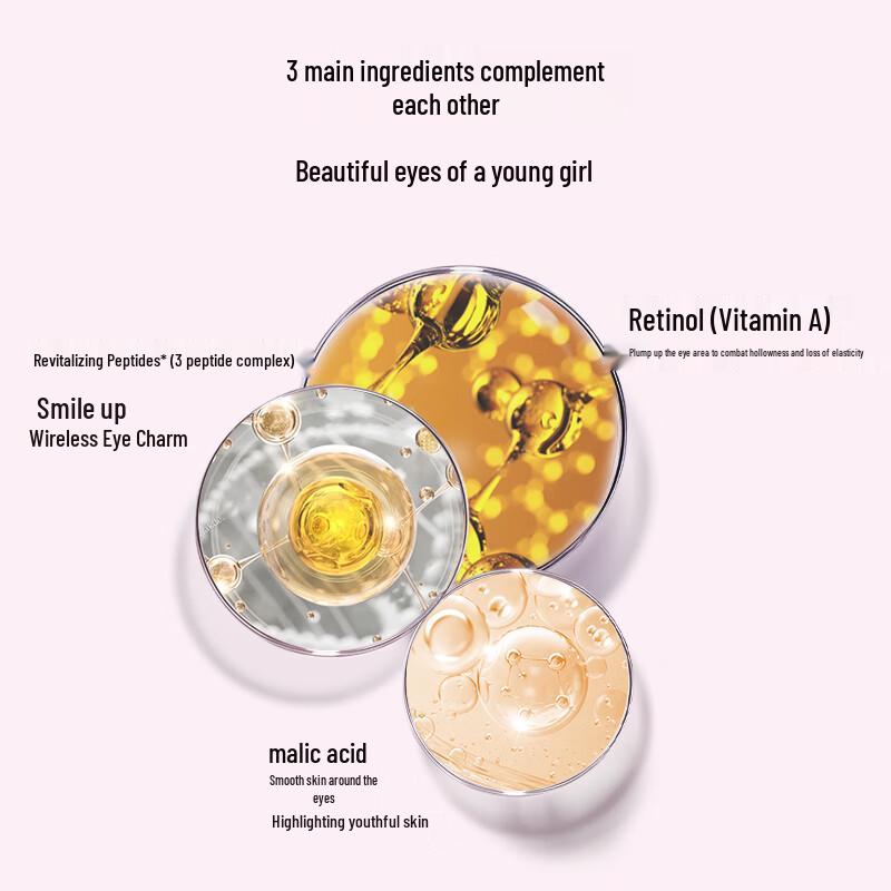 FAN BEAUTY DIARY Peony Pink Light Firming Eye Mask