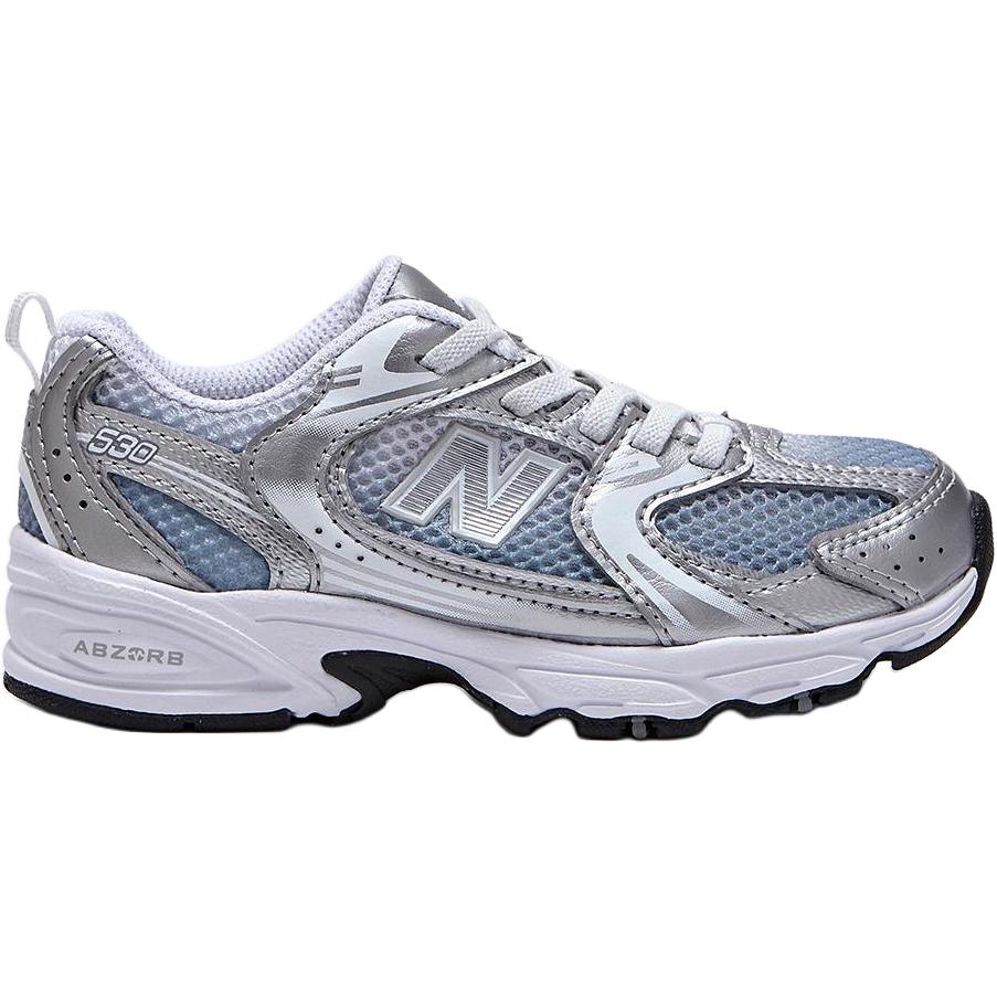 New Balance NB 530 Synthetic Leather Polyester Comfortable Fashion Shock Absorption Wear Resistant Low Top Kids Running Shoes Kids Sneaker PZ530DS