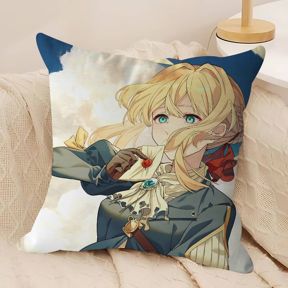 Novel V-Violet E-Evergardens Pillowcases Home Bedding Decorative Pillow Cover Wedding Super Soft Pillow Case