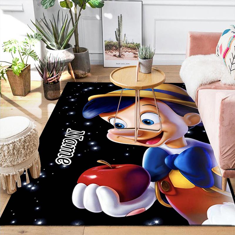 Custom 1Pc Pinocchio'S Apple Adventure Rug Office Carpet Indoor Outdoor Entrance Doormat Nonslip Soft And Comfortable Living Room D916156