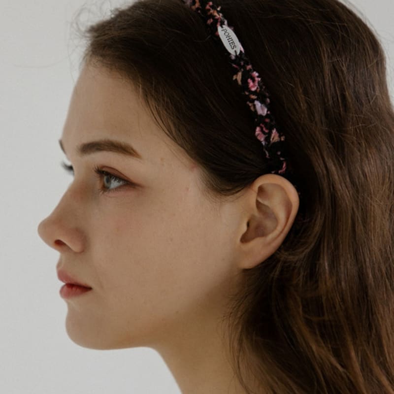 POHIES HANDMADE TWEED HAIRBAND-3color